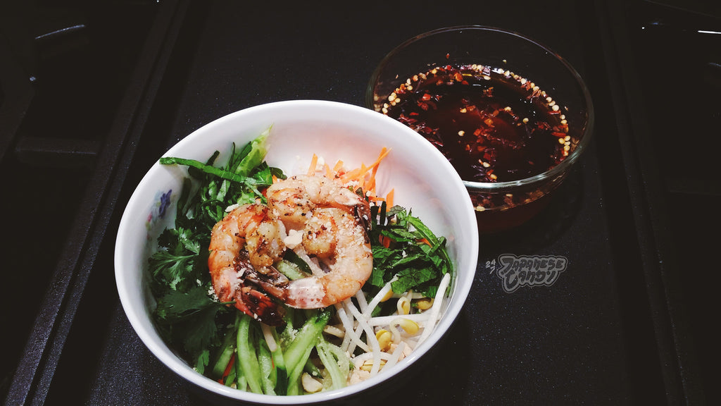 { Weekend Recipe } Vietnamese BBQ Shrimp Vermicelli with Fish Sauce